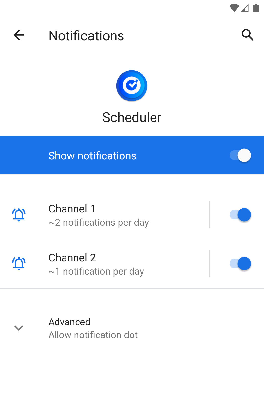 notification image
